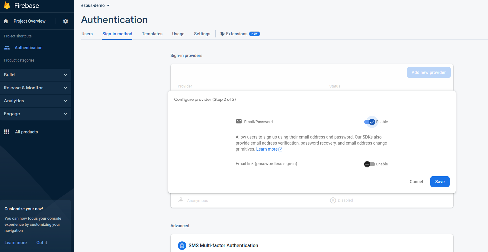 Firebase cloud messaging