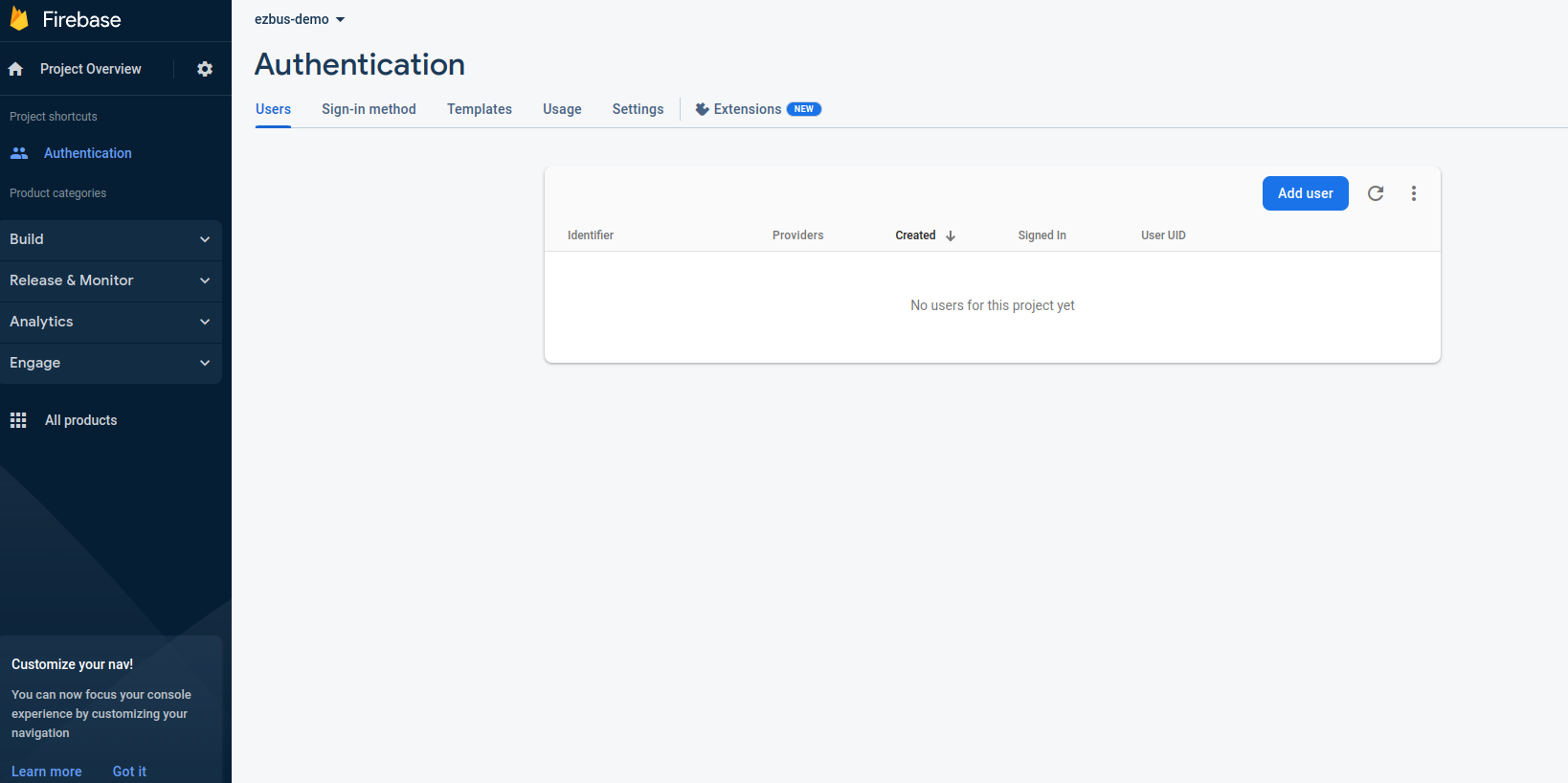Firebase cloud messaging
