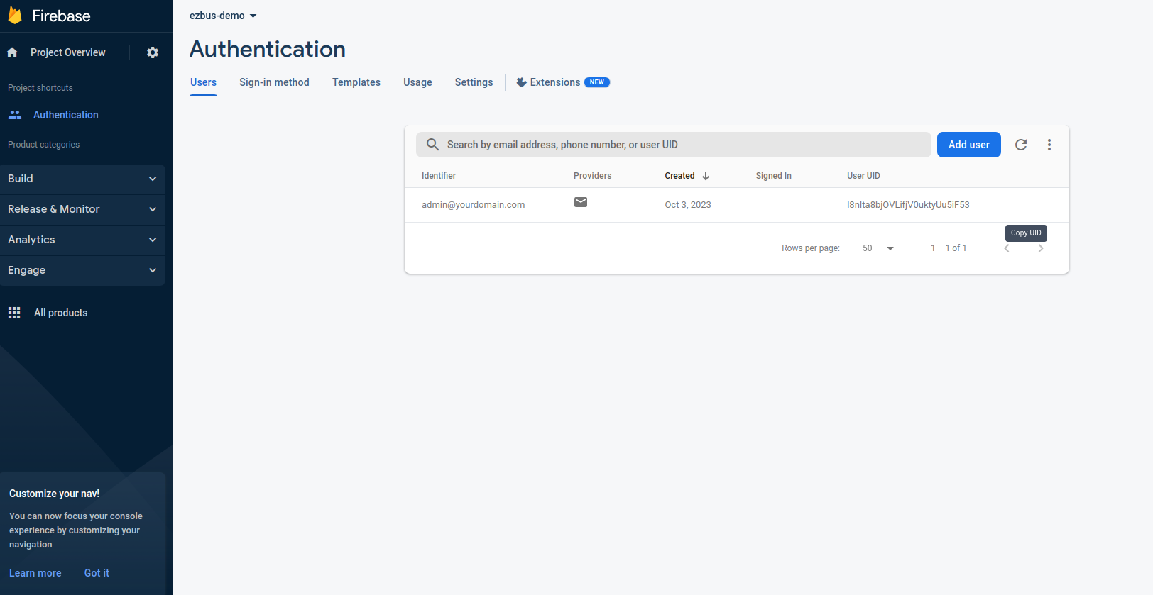 Firebase cloud messaging