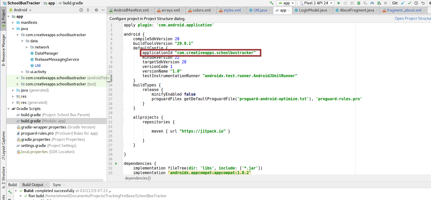 Firebase cloud messaging